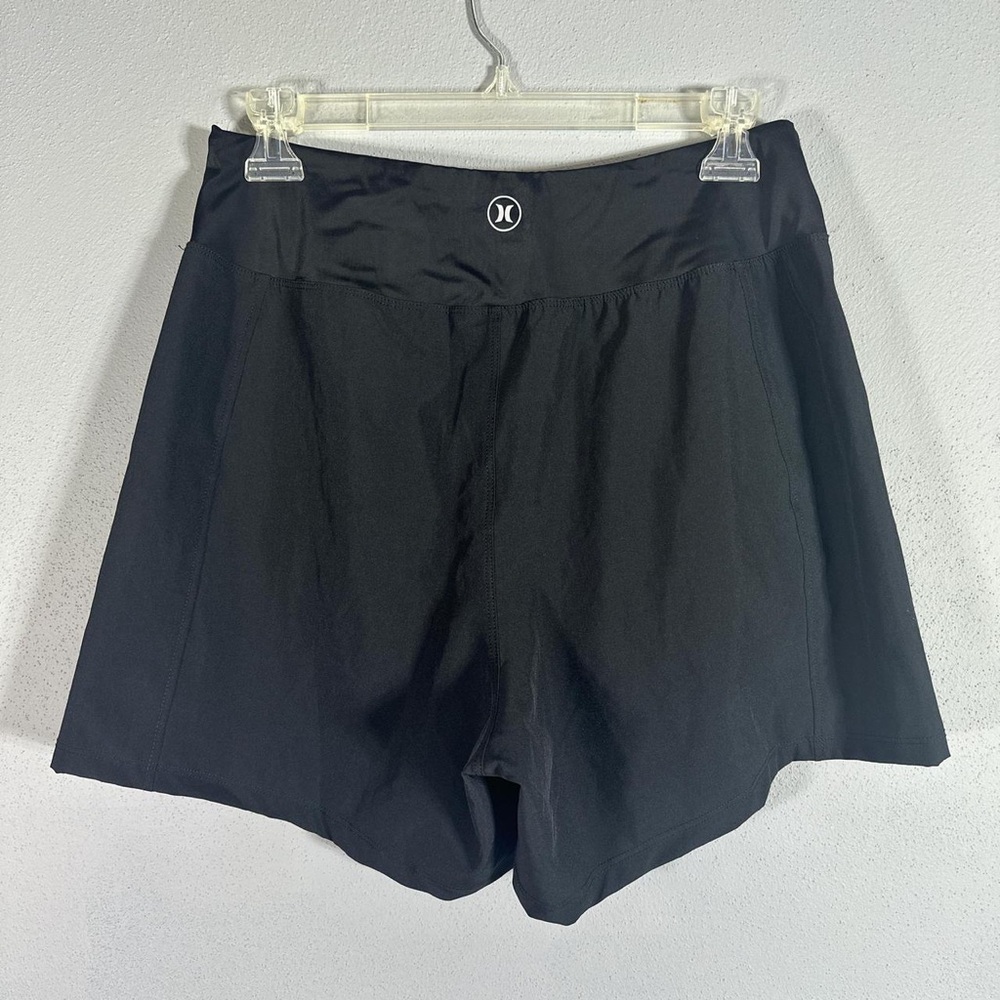 Hurley Black Athletic Shorts for Active Performance